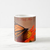 Monarch Butterfly Mütter Tagesgeschenk Kaffeetasse (Mittel)