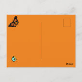 MONARCH BUTTERFLY MYSTERY EYES by Slipperywindow Postkarte (Rückseite)