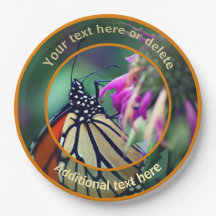 Monarch Butterfly Natur Personalisiertes Party