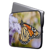 Monarch Butterfly Nature Flowers Laptop Cover (Vorderseite Links)