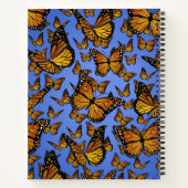 Monarch Butterfly Nature Spiral Notebook Notizblock (Rückseite)