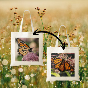 Monarch Butterfly Naturofotografie Tragetasche