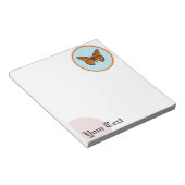 Monarch Butterfly Notizblock (angewinkelt)