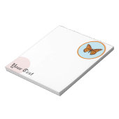 Monarch Butterfly Notizblock (Rotiert)