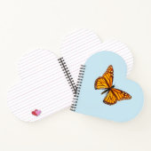 Monarch Butterfly Notizblock (Innenseite)