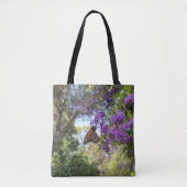 Monarch Butterfly on Purple Flowers Tasche (Vorderseite)