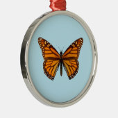 Monarch Butterfly Ornament Aus Metall (Rechts)