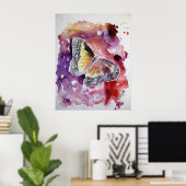 monarch_butterfly_painting poster (Heimbüro)
