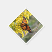 Monarch Butterfly Paper Napkin Serviette (Ecke)