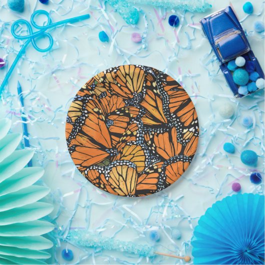 Monarch Butterfly Paper-Teller Pappteller (Party)