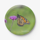 Monarch Butterfly-Papierteller Pappteller (Vorderseite)