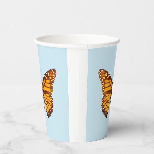 Monarch Butterfly Pappbecher (Rechts)