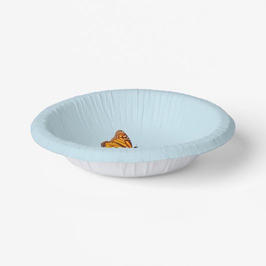 Monarch Butterfly Pappteller (Gewinkelt)