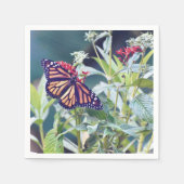Monarch Butterfly-Party-Servietten Serviette (Vorderseite)