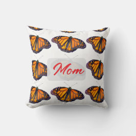 Monarch Butterfly Personal for Mom Kissen