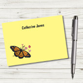 Monarch Butterfly Personalisierte Kinder Post-it Klebezettel