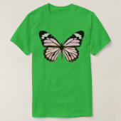 Monarch Butterfly Pink Cotton Candy T-Shirt (Design vorne)