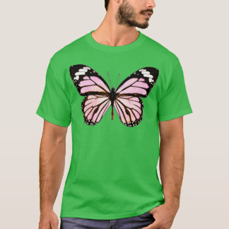 Monarch Butterfly Pink Cotton Candy T-Shirt