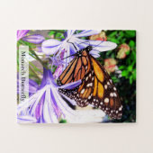 Monarch Butterfly Pollinating Insect 30Pcs Puzzle (Horizontal)