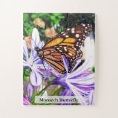 Monarch Butterfly Pollinating Insect 30Pcs Puzzle (Vertikal)