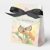 Monarch Butterfly Pollinator Classroom Valentine  Geschenkschachtel (Vorderseite)