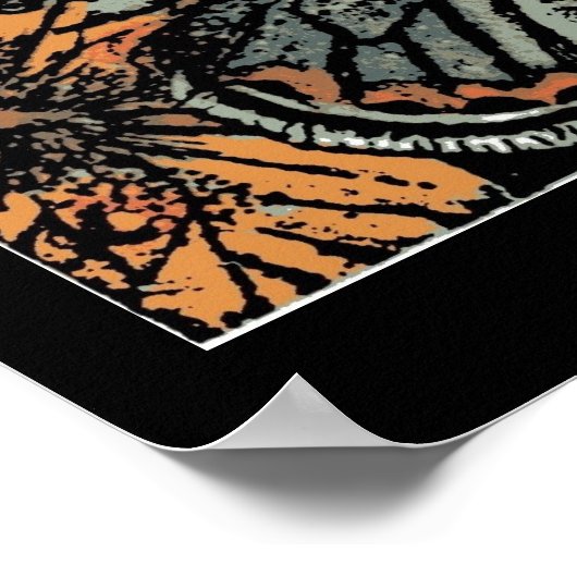Monarch Butterfly Poster (Ecke)