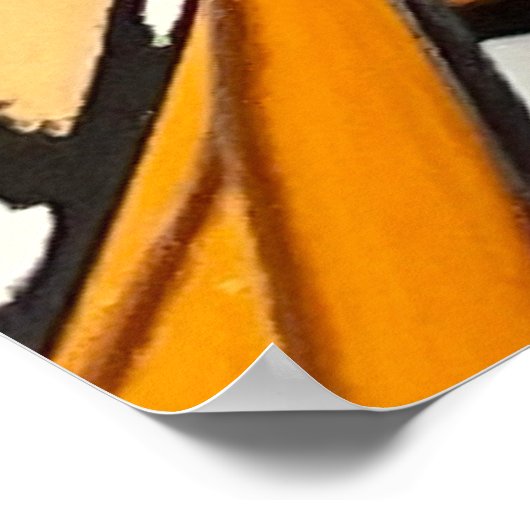 Monarch Butterfly Poster (Ecke)