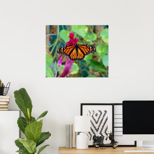 Monarch Butterfly Poster (Heimbüro)