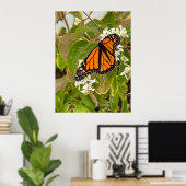 Monarch Butterfly Poster (Heimbüro)
