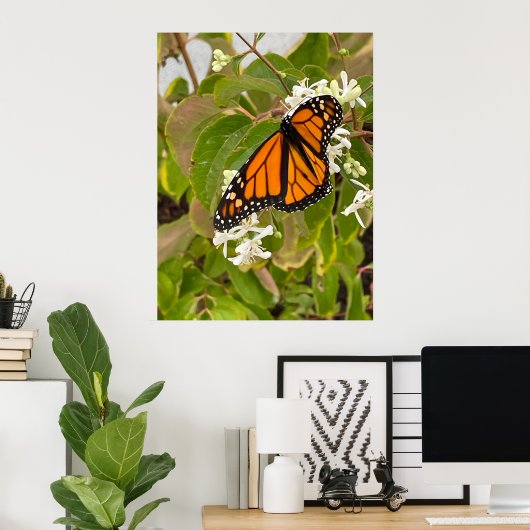Monarch Butterfly Poster (Heimbüro)