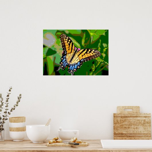 Monarch Butterfly Poster (Küche)