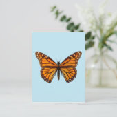 Monarch Butterfly Postkarte (Stehend Vorderseite)
