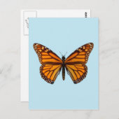 Monarch Butterfly Postkarte (Vorne/Hinten)
