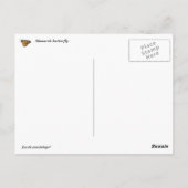 Monarch Butterfly Postkarte (Rückseite)