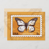 Monarch Butterfly Postkarte (Vorne/Hinten)