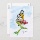 Monarch Butterfly Postkarte (Vorne/Hinten)