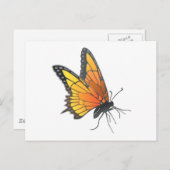 Monarch Butterfly Postkarte (Vorne/Hinten)