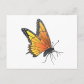 Monarch Butterfly Postkarte (Vorderseite)