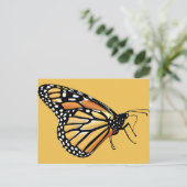 Monarch Butterfly Postkarte (Stehend Vorderseite)