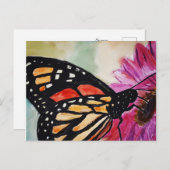 Monarch Butterfly Postkarte (Vorne/Hinten)