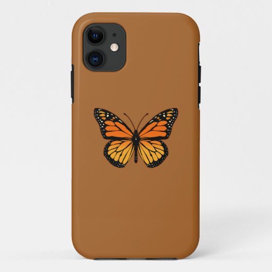 Monarch Butterfly Print Case-Mate iPhone Hülle (Rückseite)