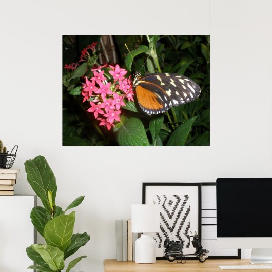 Monarch Butterfly Print Poster (Heimbüro)