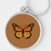 Monarch Butterfly Print Schlüsselanhänger (Vorne)