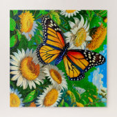 Monarch Butterfly Puzzle (Horizontal)