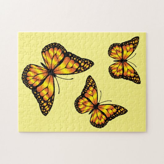 MONARCH BUTTERFLY PUZZLE (Horizontal)