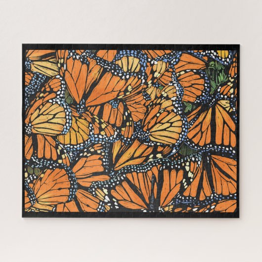 Monarch Butterfly Puzzle (Horizontal)