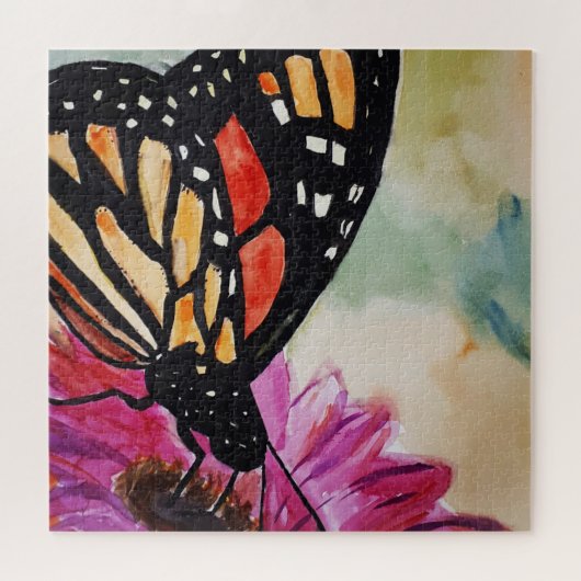 Monarch Butterfly Puzzle (Horizontal)