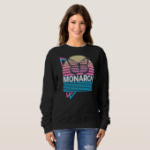 Monarch Butterfly Retro Sweatshirt (Vorne ganz)