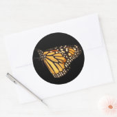 Monarch Butterfly Runder Aufkleber (Umschlag)
