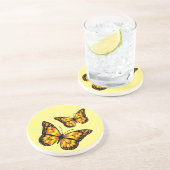 MONARCH BUTTERFLY SANDSTEIN UNTERSETZER (Seite)